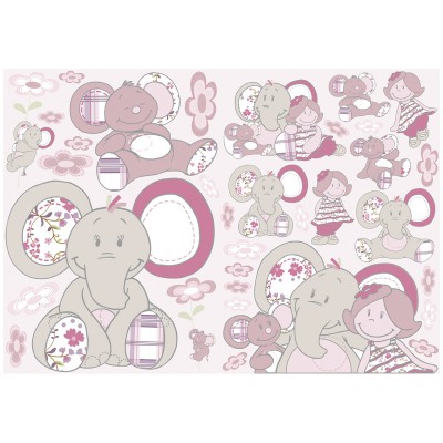 Stickers d�co Kali,Nina et Kenza par Noukie's