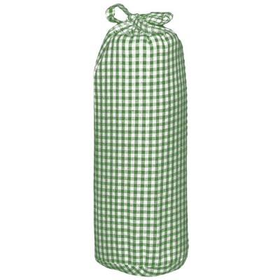 Drap housse vichy vert (60 x 120 cm)