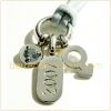 Pendentif Pogo pierre pr�cieuse (gar�on) (Argent)