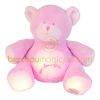 Veilleuse musicale ours rose
