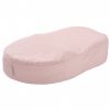 Drap housse fleur de coton rose pour COCOONaBABY