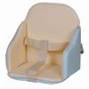 Coussin chaise haute bleu �cru