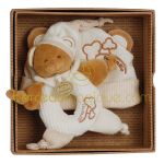 Coffret cadeau bio bonnet et hochet - Doudou et Compagnie