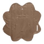 Couverture nomade toutes saisons Leaf chocolat - WALLABOO