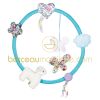 Mobile d�coratif rond Mouton et papillons