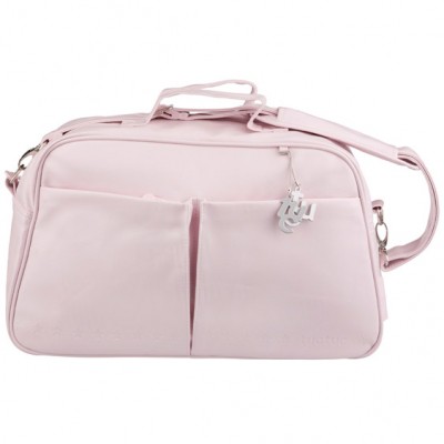 Sac à langer maman + tapis à langer rose lunes et étoiles