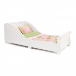 Lit enfant tra�neau blanc (70 x 140 cm) - KidKraft