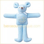Souris ''dent de lait'' ciel (22 cm) - Trousselier