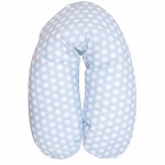 Coussin de maternit� pois bleu - Candide