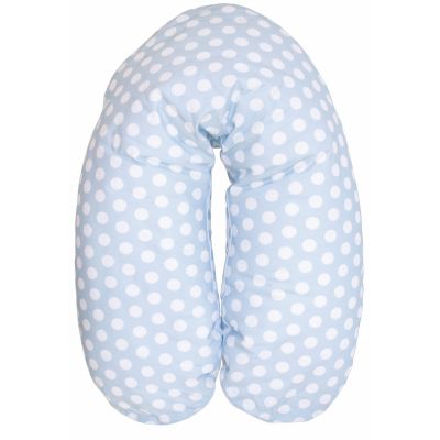 Coussin de maternit� pois bleu par Candide