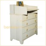 Commode b�b� coeur Angel des montagnes  - Mathy by bols