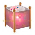 Lanterne magique carr�e d�cor poup�e - Trousselier