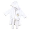 Peignoir de bain blanc Tendre Ours (0-6 mois)
