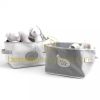 Lot de 2 paniers de rangement