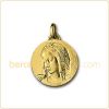 M�daille Vierge de Saint Galmier (or jaune)
