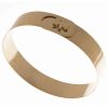 Bracelet ruban motif au choix (Or jaune)