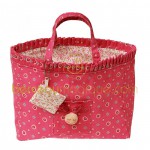 Sac fille fronces fuchsia - Trousselier