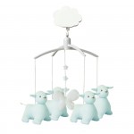 Mobile musical Mouton bleu - Trousselier