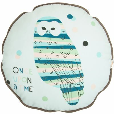 Coussin rond owl (diamètre 32 cm)