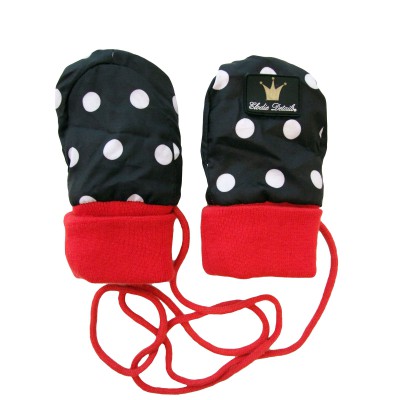 Moufles Rockabiliy Dot Pois (de 0 � 12 mois) par Elodie Details