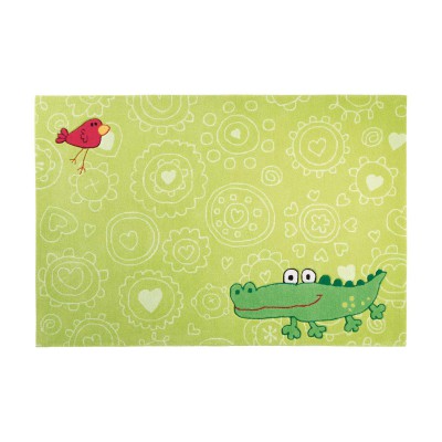 Tapis happy zoo crocodile (120 x 180 cm)