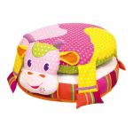 Pouf enfant Vachette - L'oiseau bateau