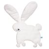 Doudou lapin mousseline de coton �cru Lulu