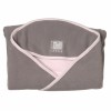 Babynomade polaire taupe et rose (taille 2)