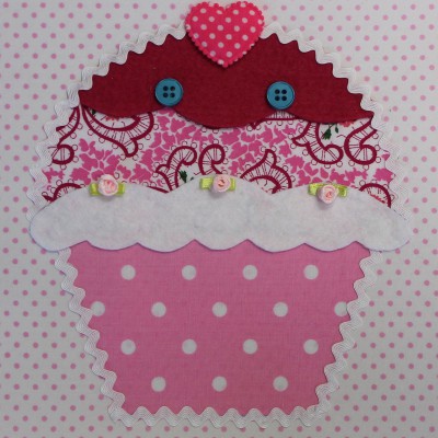 Tableau high tea cupcake (20 x 20 cm)