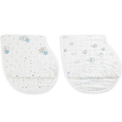 Lot de 2 bavoirs protection d'épaules night sky