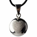 Bola coeur relief argent� - Babylonia
