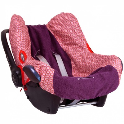 Housse de cosy pour siège-auto cabrio philo red