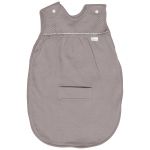 Gigoteuse l�g�re TOG 0.5 Taupe / blanc (75 cm) - Red Castle
