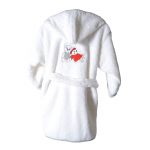 Peignoir capuche Loveme (2 ans) - La maison des abeilles