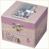 Coffret cube Fille Moutons fen�tre