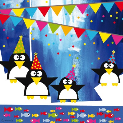 Tableau célébration by clémence g. (30 x 30 cm)