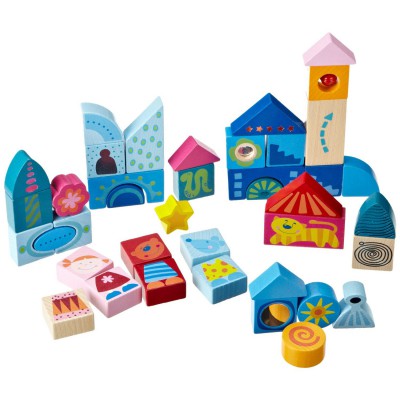 Cubes puzzle Le pays merveilleux par Haba