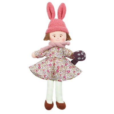 Poup�e rose et champignon (27 cm) par Trousselier