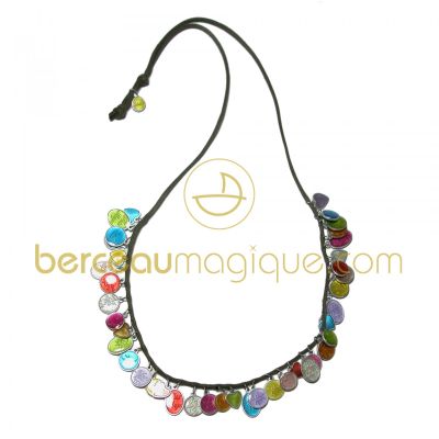 Sautoir indien Love fun par M�r�sine