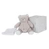 Ourson avec mouchoir blanc (20 cm)