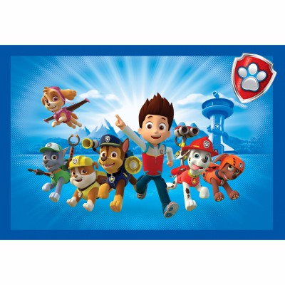 Tapis rectangulaire pat' patrouille ultra soft (130 x 190 cm)