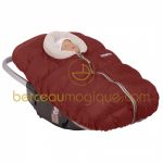 Chanceli�re TOPSIT PLUS pour groupe 0+ bordeaux et ivoire - Red Castle