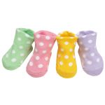 Bo�te 4 paires de chaussettes Assortiment pastel (0-12 mois) - BB & Co