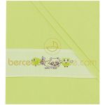 Parure drap + taie pour berceau ou lit b�b� Un monde de couleurs - Sucre d'orge