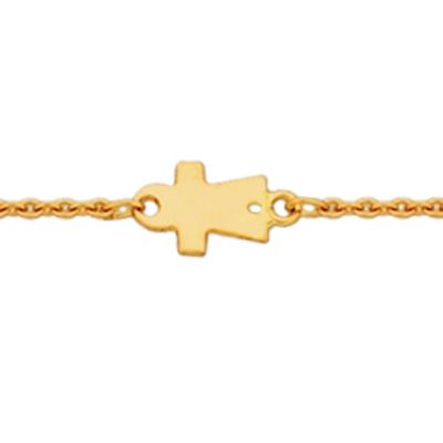 Bracelet motif petit gar�on (or jaune 750�)  par Berceau magique bijoux