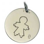 M�daille Pastille Petit gar�on (Grand mod�le) - Loupidou