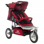 Poussette 3 roues Shop'n Jogg Disc II rouge - Red Castle Sport