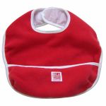 Bavoir polaire rouge (6-18 mois) - Red Castle