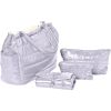 Sac � langer cabas Feather light gris clair/ivoire