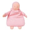 B�b� hochet nid d'ange vichy rose (20 cm)